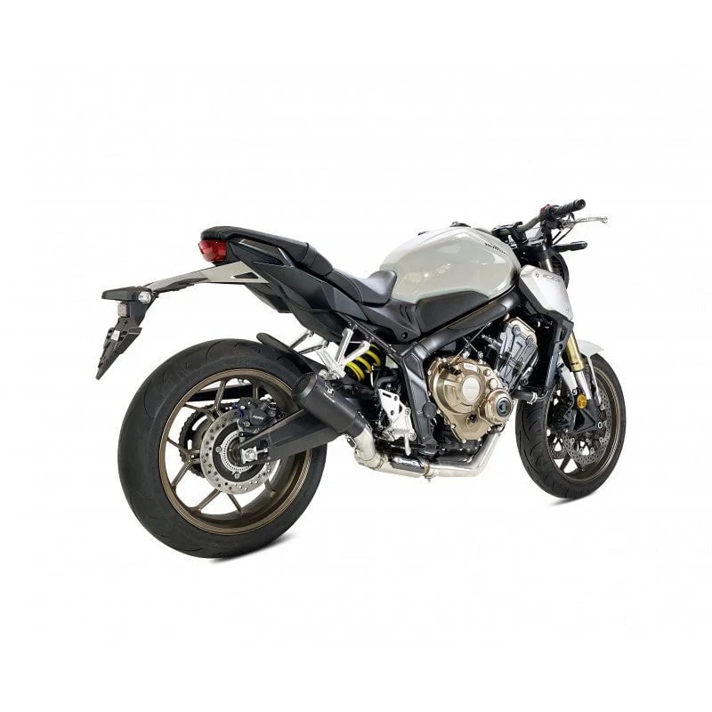 AUSPUFF IXRACE MK2 EDELSTAHL SCHWARZ HONDA CB650R 2021 bis 2023