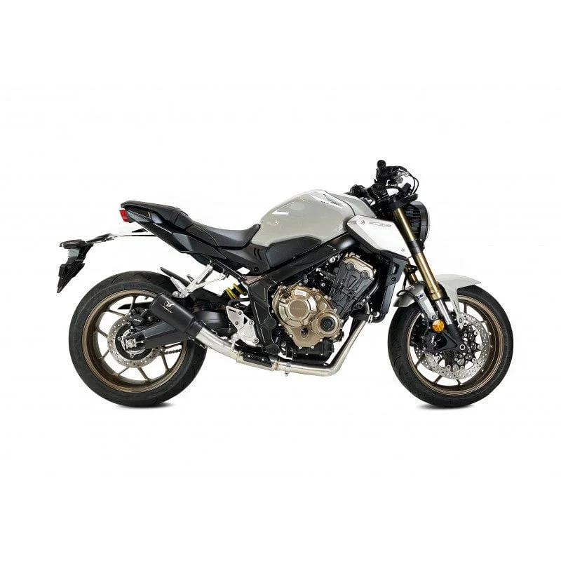 AUSPUFF IXRACE MK2 EDELSTAHL SCHWARZ HONDA CB650R 2021 bis 2023