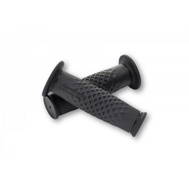 DI-ARC2 DAYTONA Paar schwarze Griffe - 22mm - offenes Ende