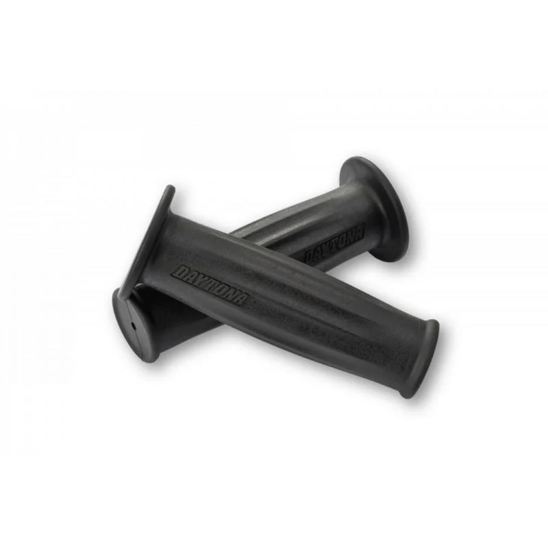 DI-ARC1 DAYTONA Paar schwarze Griffe - 22mm - offenes Ende