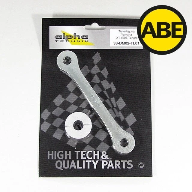 Tieferlegungssatz Yamaha XT660Z Tenere, DM02 (von 2008 bis ) ALPHA TECHNIK