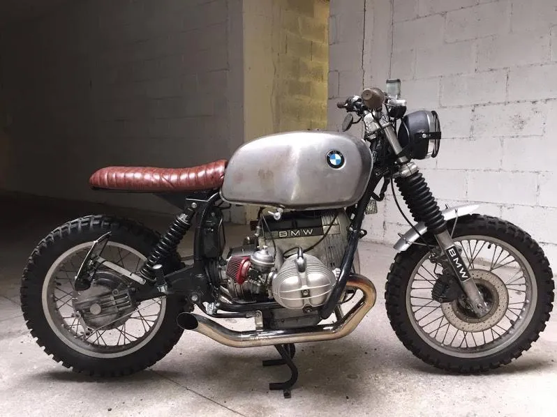 MASS "Hot Rod" Auspuff BMW R80 / 100-Serie