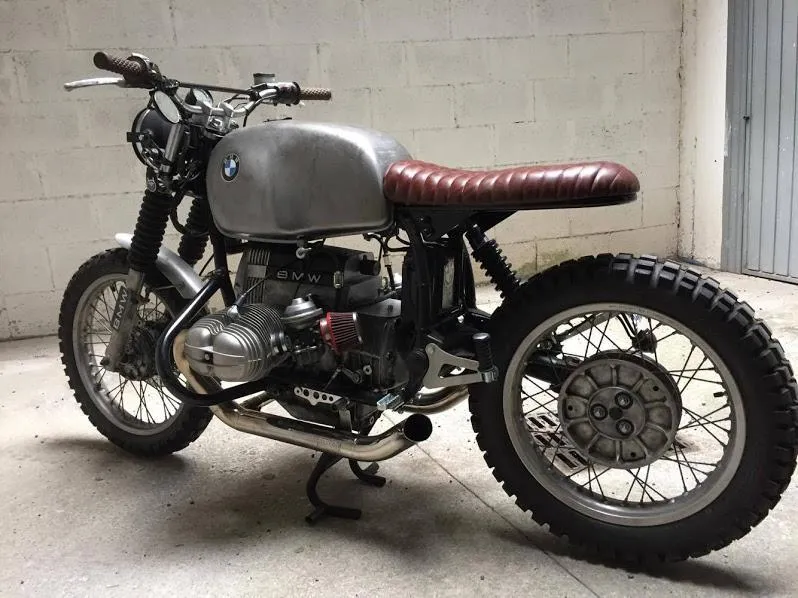 MASS "Hot Rod" Auspuff BMW R80 / 100-Serie
