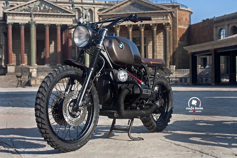 MASS "Hot Rod" Auspuff BMW R80 / 100-Serie