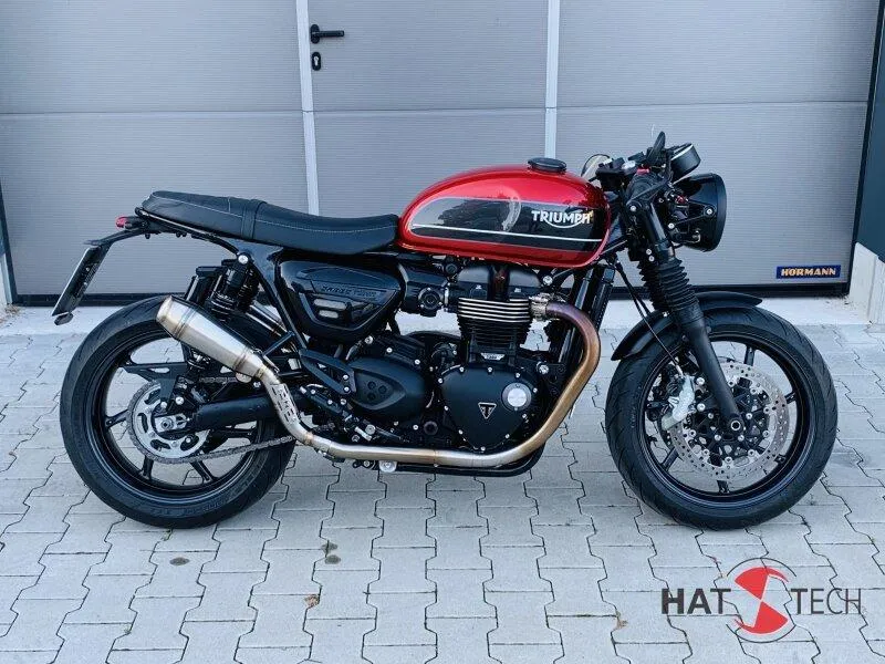 Auspuffschalldämpfer OYK75 hoch für Triumph Speed ​​Twin / Thruxton