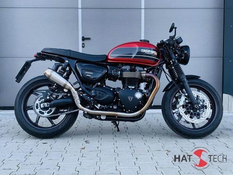 Auspuffschalldämpfer OYK75 hoch für Triumph Speed ​​Twin / Thruxton