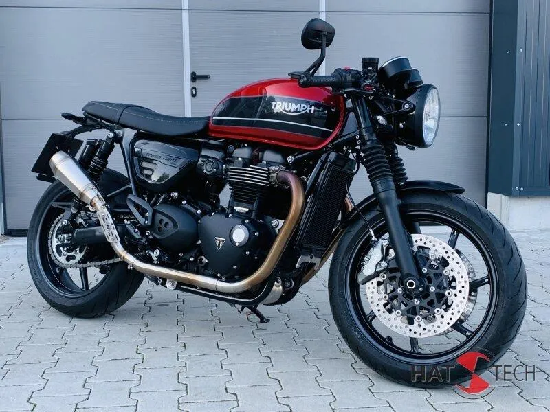 Auspuffschalldämpfer OYK75 hoch für Triumph Speed ​​Twin / Thruxton
