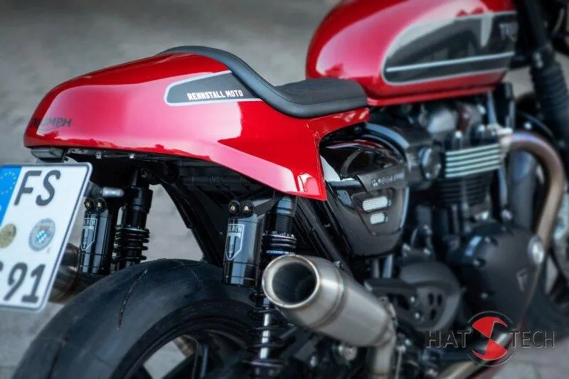 Auspuffschalldämpfer OYK75 hoch für Triumph Speed ​​Twin / Thruxton