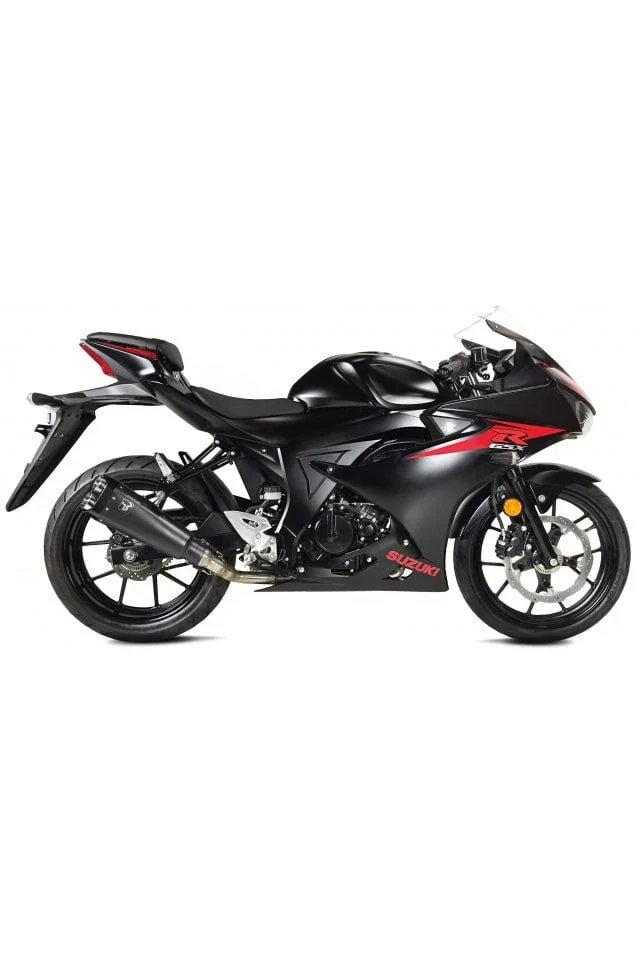 Auspuff M9 SCHWARZ IXRACE für SUZUKI GSX-R 125 17-19