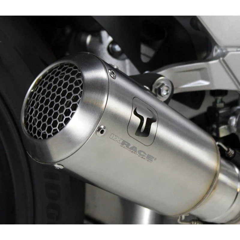 Auspuff IXRACE MK2 SCHWARZ für HONDA CB 650 R 19-20