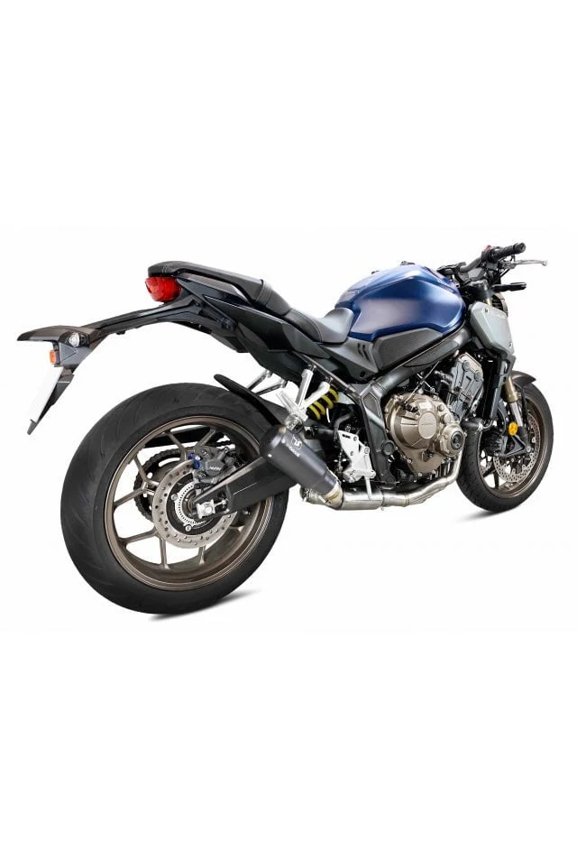 Auspuff IXRACE MK2 SCHWARZ für HONDA CB 650 R 19-20