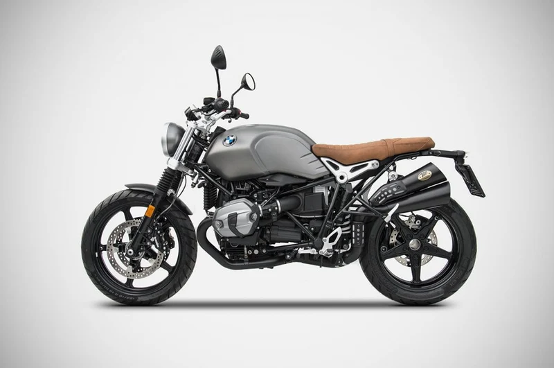 Hoher Schalldämpfer N.2 HARDY ZARD BMW R NEUN-T> MEIN 2017