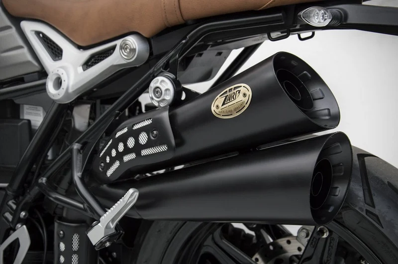 Hoher Schalldämpfer N.2 HARDY ZARD BMW R NEUN-T> MEIN 2017
