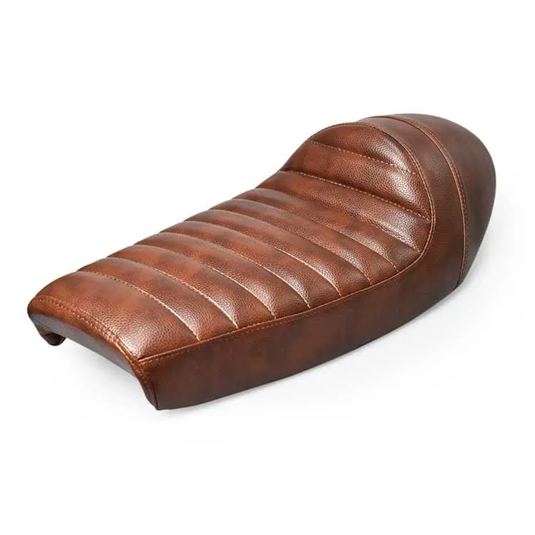 Sattel Café Racer BRAUN Distressed Universal