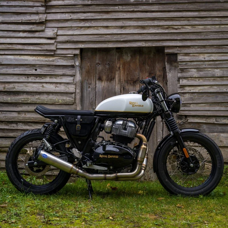 S & S Royal Enfield Abfangjäger / Continetal GT 2 1 in 650 Auspuff