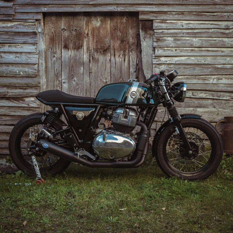 S & S Royal Enfield Abfangjäger / Continetal GT 2 1 in 650 Auspuff
