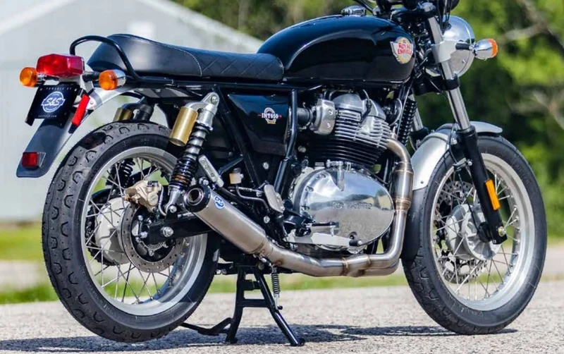 S & S Royal Enfield Abfangjäger / Continetal GT 2 1 in 650 Auspuff