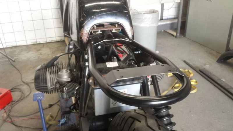 Rückschleife BMW Monolever / Mono-Stoßdämpfer R65 R80 R90 R100