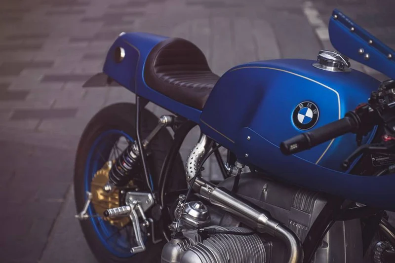 Anlasser / Luftfilterdeckel aus Aluminium BMW R45 R65 R80 R100