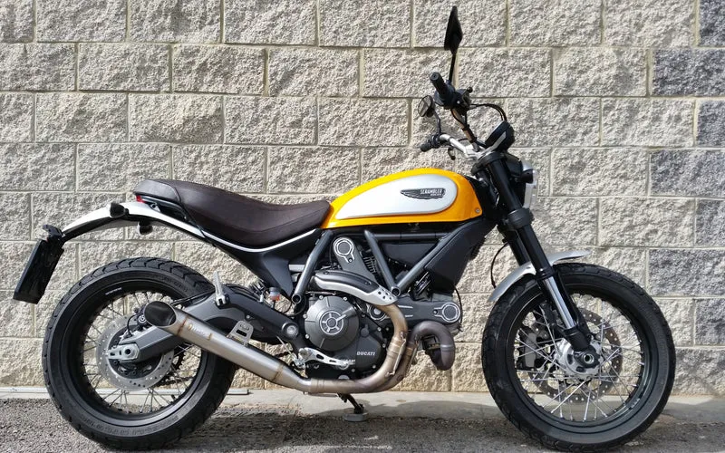 MASS "Hot Rod" Schalldämpfer Ducati Scrambler 800