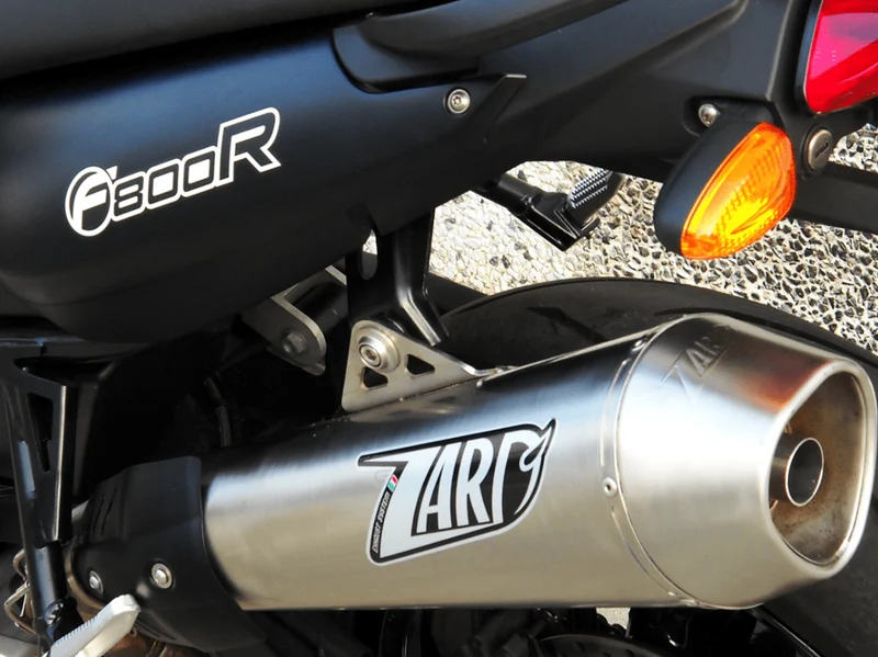 ZARD Edelstahl Schalldämpfer BMW F 800 R 2009-11