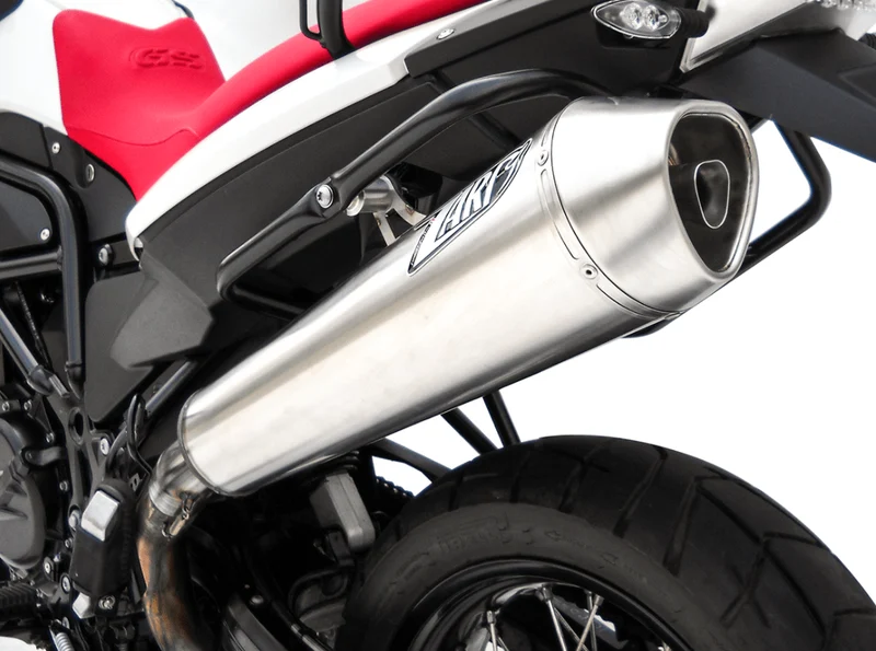 ZARD Edelstahl Schalldämpfer BMW F 800 GS 2008-15