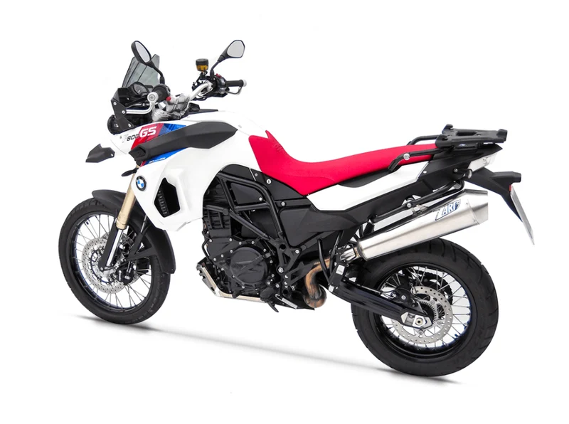 ZARD Edelstahl Schalldämpfer BMW F 800 GS 2008-15