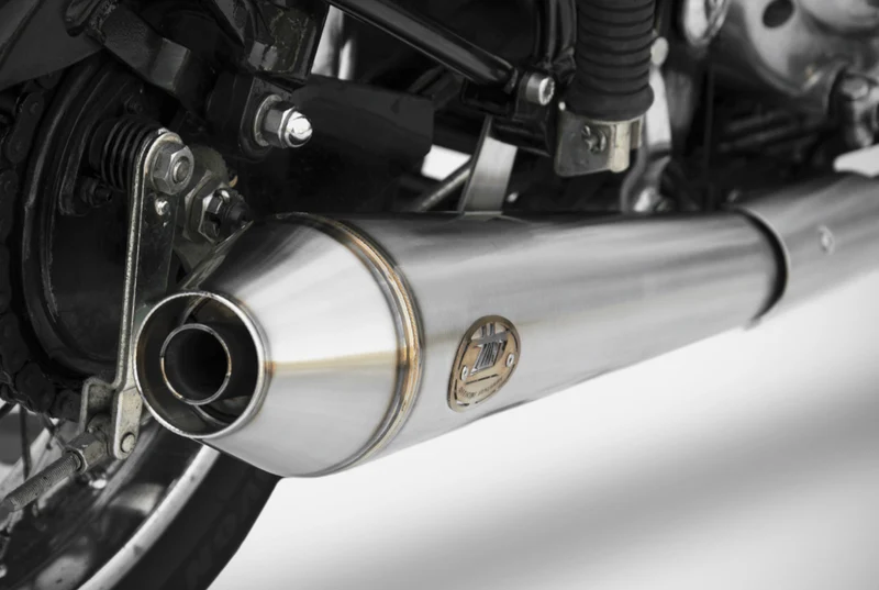 Zard Edelstahl Schalldämpfer Royal Enfield BULLET 350-500