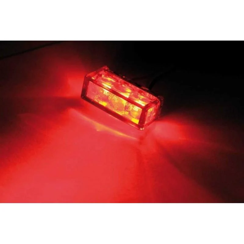 CUBE H LED Rücklicht - RAUCHEN