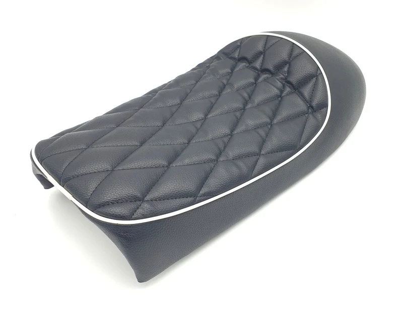 Sattel Café Racer SCHWARZ Universell