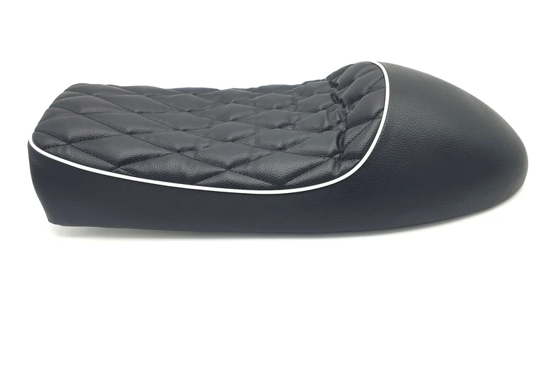 Sattel Café Racer SCHWARZ Universell