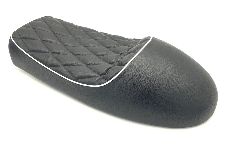 Sattel Café Racer SCHWARZ Universell