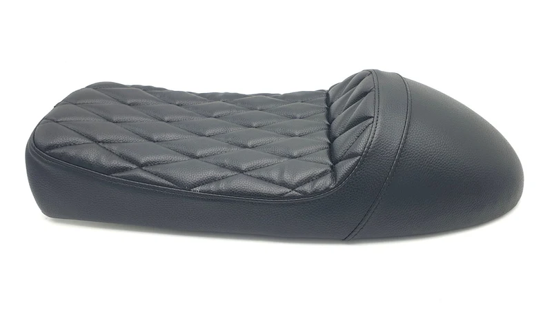 Sattel Café Racer SCHWARZ Universell