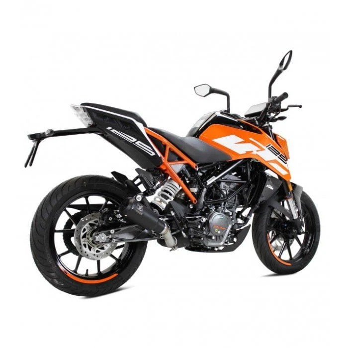 Auspuff MK2 BLACK IXRACE für KTM DUKE 125 17-20