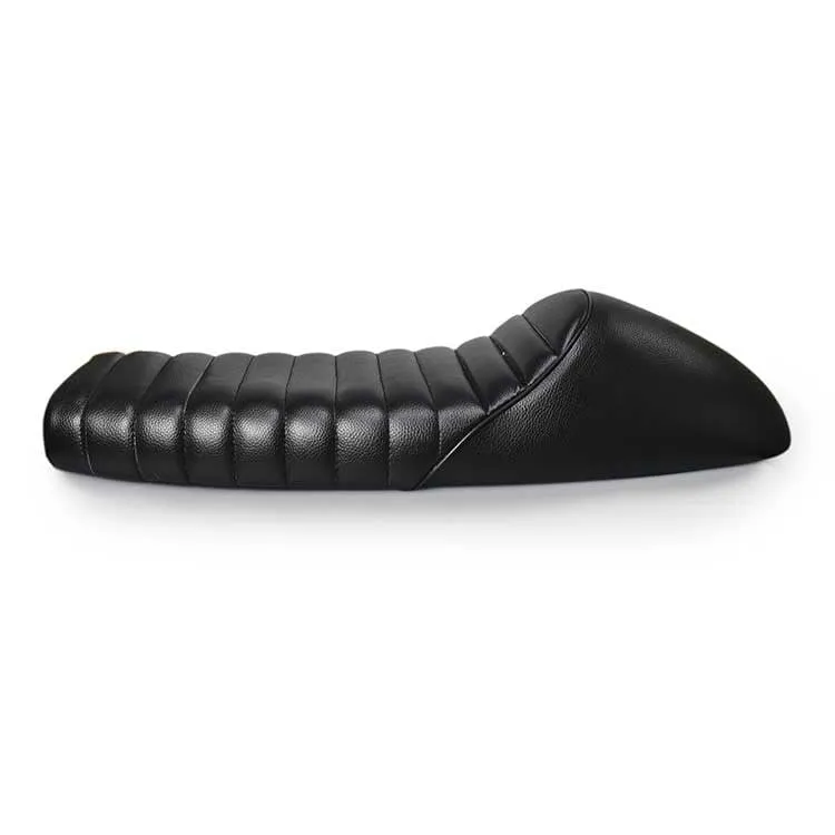 Sattel Café Racer SCHWARZ Universell