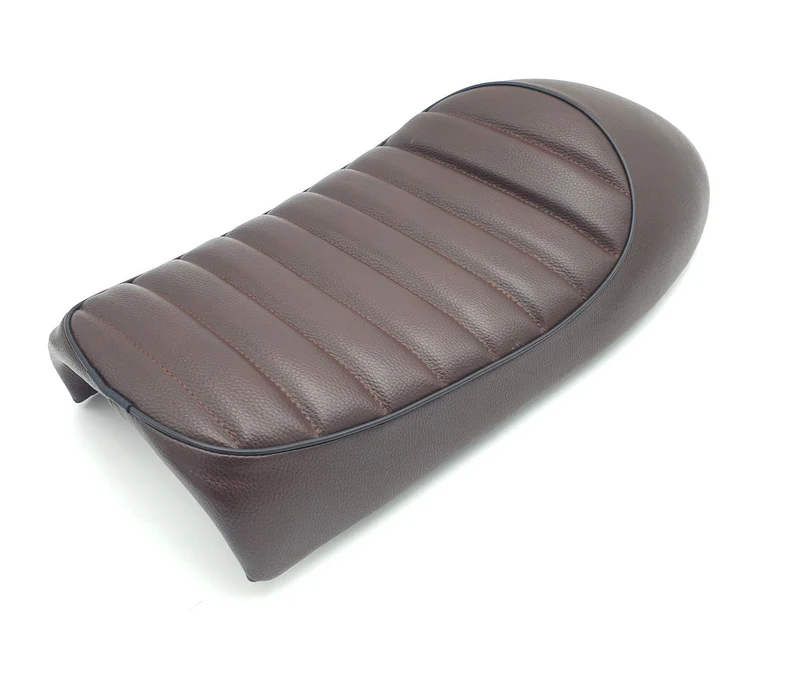 Sattel Café Racer Universelles dunkles BRAUN