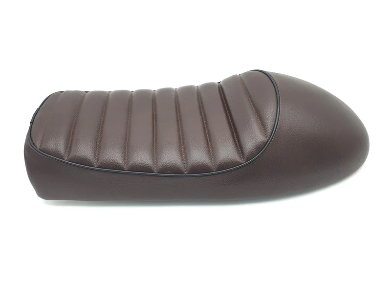 Sattel Café Racer Universelles dunkles BRAUN