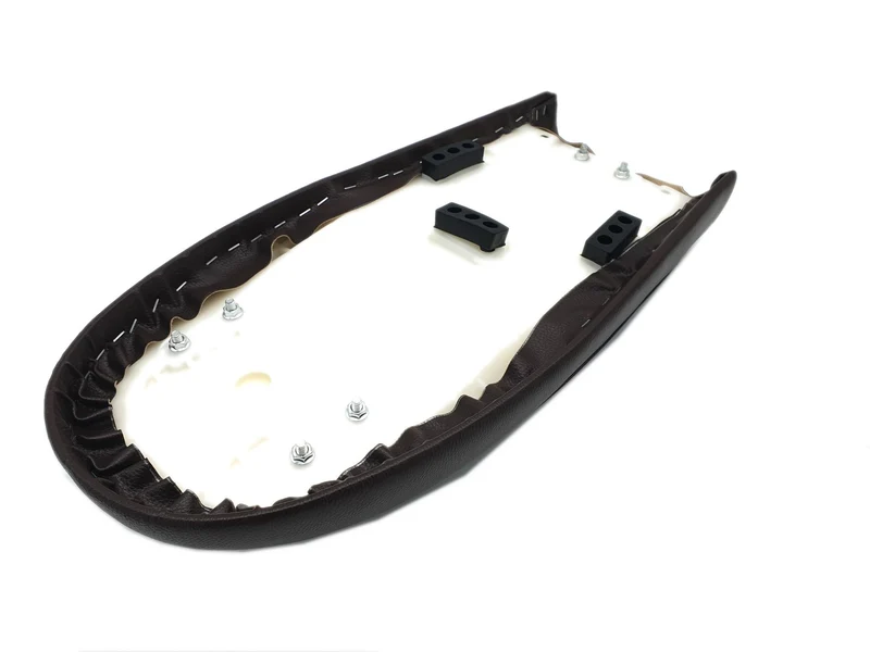 Sattel Café Racer Universelles dunkles BRAUN
