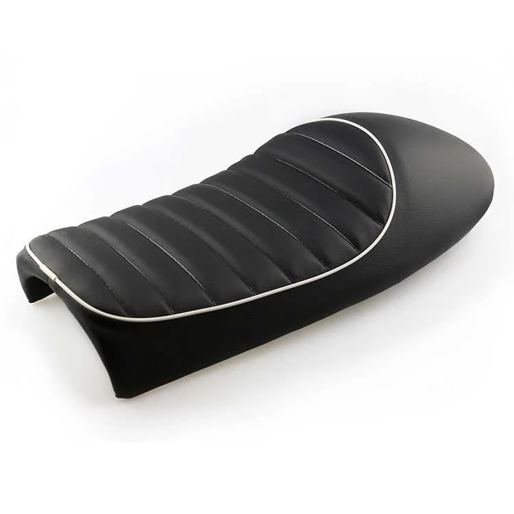 Sattel Café Racer SCHWARZ Universell