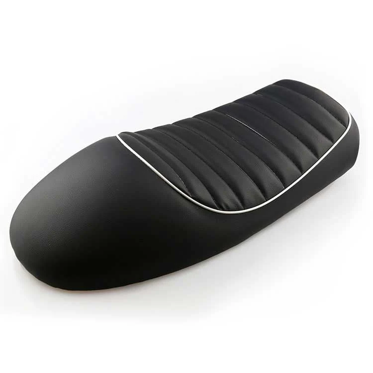 Sattel Café Racer SCHWARZ Universell