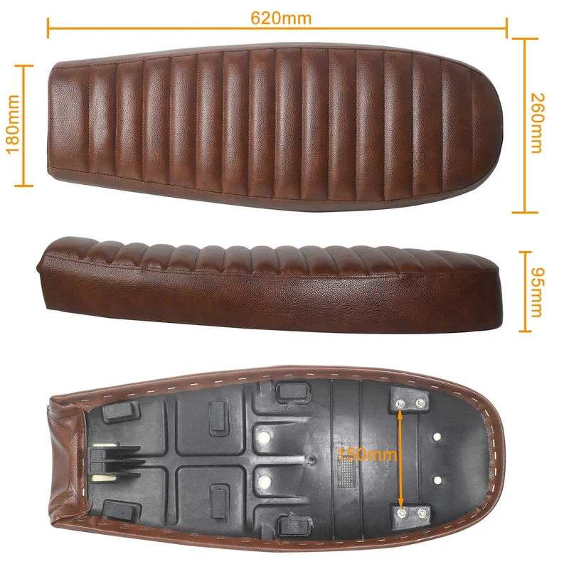 Sattel SCRAMBLER BRAUN Universell