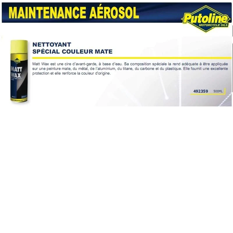 Spezielle Körperreinigungsmatte / Carbon / Kunststoff Farbe 500ML PUTOLINE