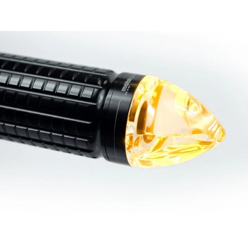 Blinker Mo BLAZE Cone schwarz Lenkerende