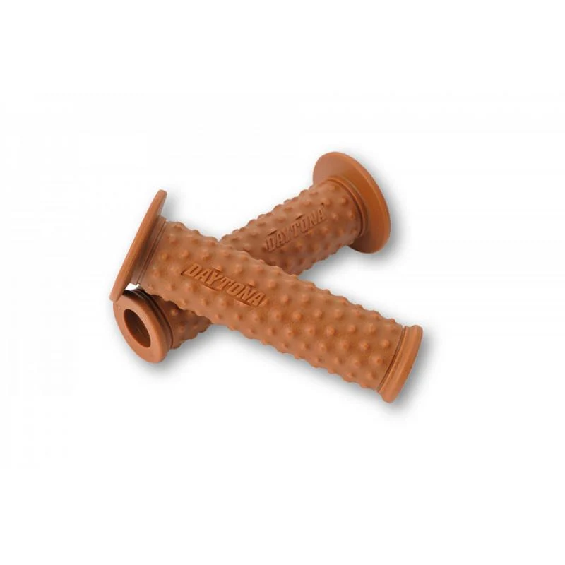GGD-KANI DAYTONA Paar hellbraune Griffe - 22mm - offenes Ende
