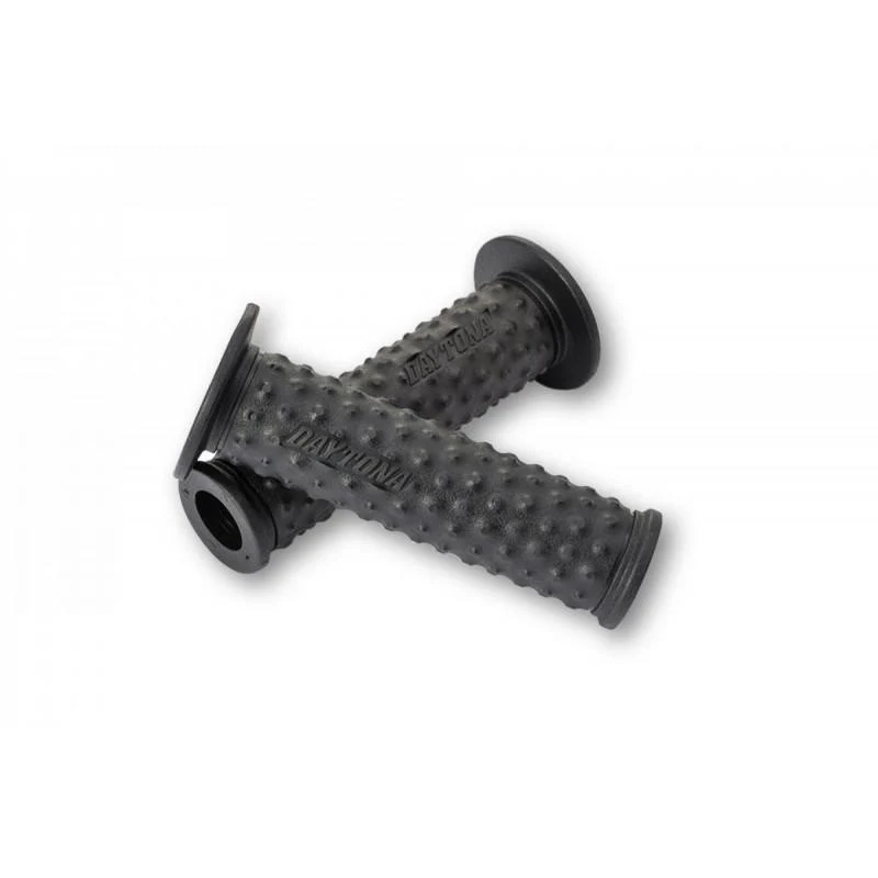 GGD-KANI DAYTONA Paar schwarzgrüne Griffe - 22mm - offenes Ende