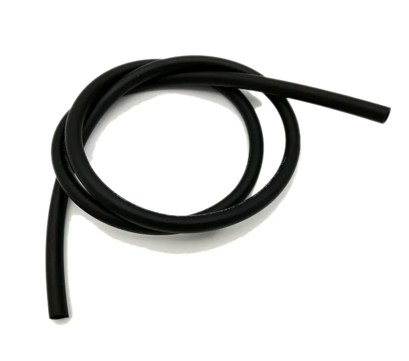 Flexibler Kraftstoffschlauch 5 mm schwarz - 1 Meter