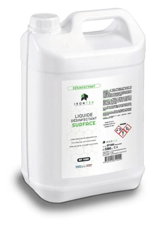 OBERFLÄCHEN-DESINFEKTIONSFLÜSSIGKEIT 5 Liter (Hergestellt in Frankreich)
