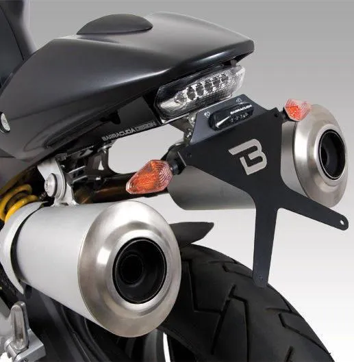 PLATTENHALTER + LICHT Ducati Monster 696