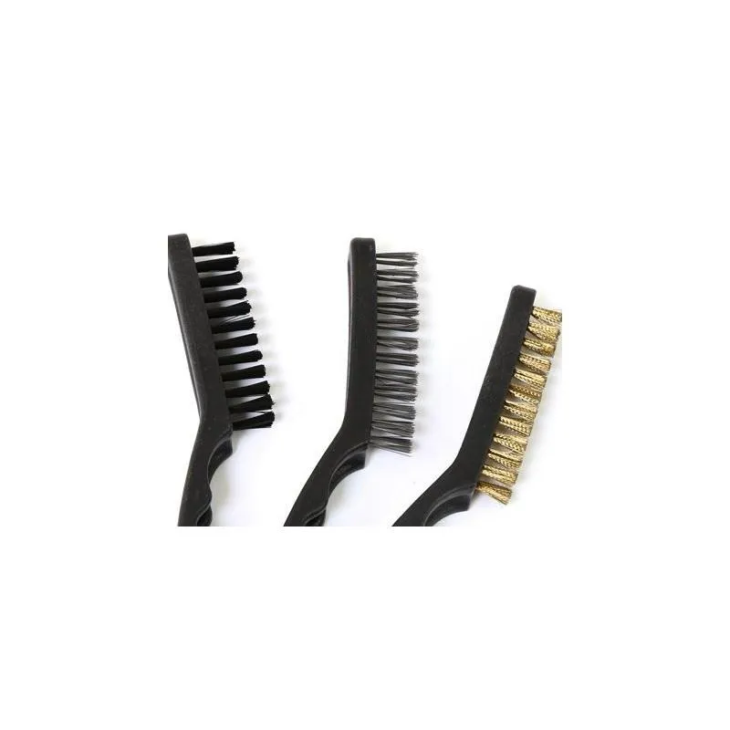 Los mit 3 Reinigungsbürsten (Kette usw.) GROSSES MODELL