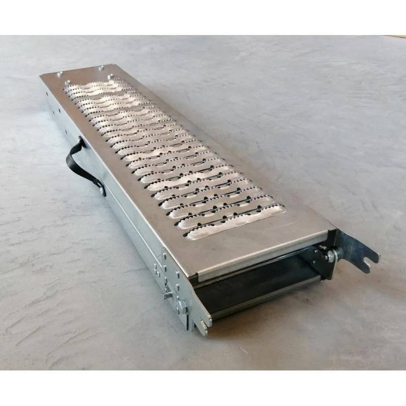 Klappbare Stahlrampe 250 kg (mit Griff)